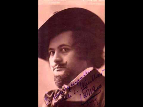 Léon Ponzio, baryton "Le chant du désert" Desert song c. 1930.