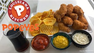EVDE POPEYES ACILI KANAT MENÜ!!! Popeyes Spicy Wing Menu Recipe (with English Subtitle)