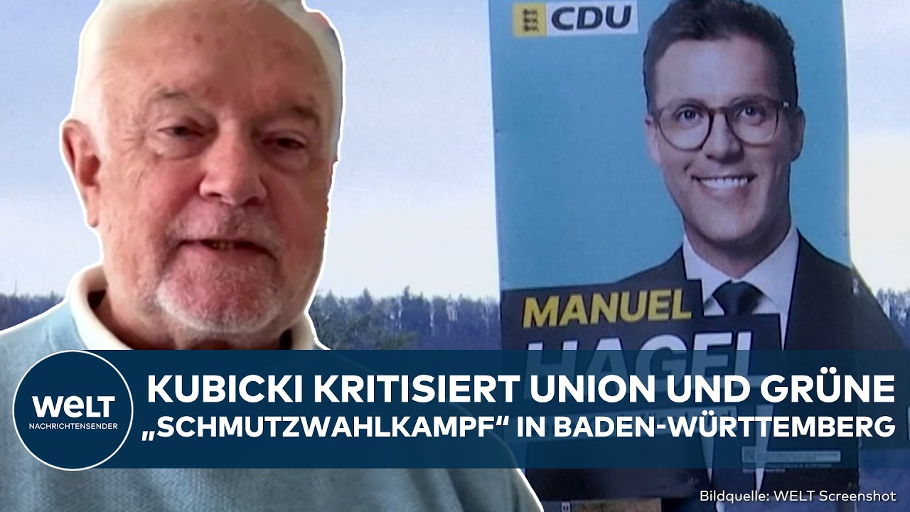 BADEN-WÜRTTEMBERG: Showdown in Stuttgart! Kubicki macht Ansage! Schmutzwahlkampf der Grünen und CDU!