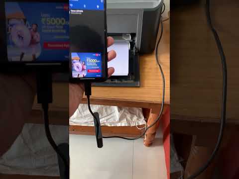Print Directly from Phone to Old USB Printer 🖨️ #canon lbp2900b
