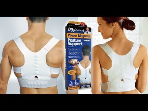 Искривления позвоночника в шейном отделе Магнитный корсет для осанки posture support