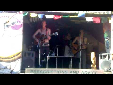 Two punks with guitars - Street Festival@Stokes Croft, Bristol, 22/05/2010.