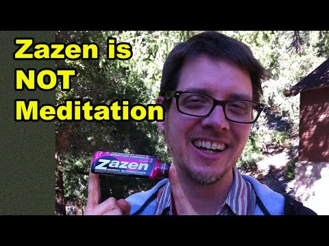 Zazen is Not Meditation