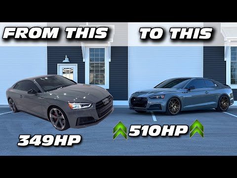 BUILDING AN AUDI S5 IN 9 MINUTES!