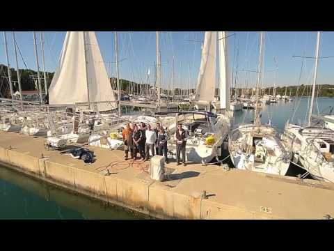 Aerial clip of Adriatic Yacht Charter - www.aeropro.eu