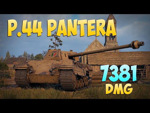 P.44 Pantera - 8 Frags 7.3K Damage - Broken heart! - World Of Tanks