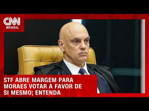 STF abre margem para Moraes votar a favor de si mesmo | HORA H