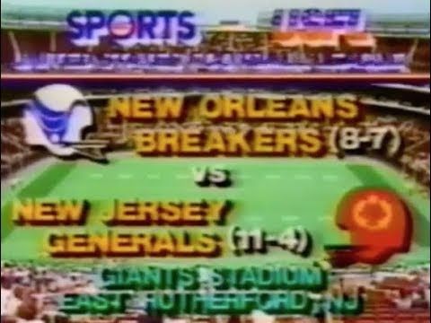 1984 USFL Week 16 - Breakers vs. Generals