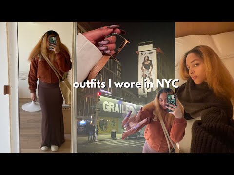 week of outfits in new york! | Paris Atavia