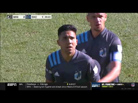 Minnesota United vs Sporting Kansas City 2-1 Emanuel Bebelo Reynoso Panenka GOAL