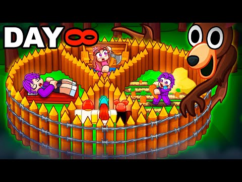 I Built the SAFEST AFK Base in 99 Nights in the Forest!