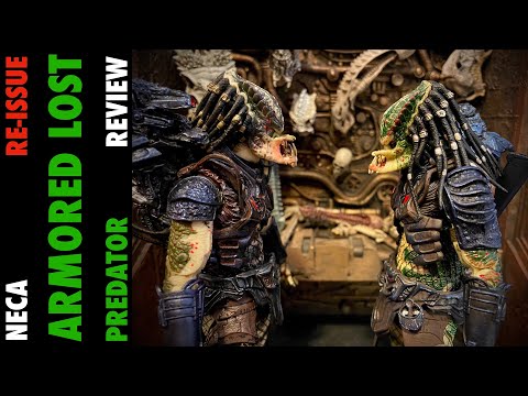 Neca Ultimate Armored Lost- Reissue- Predator- Review