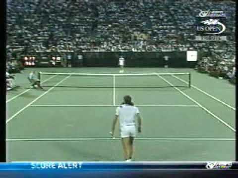 John Mcenroe and Bjorn Borg play hacky sack