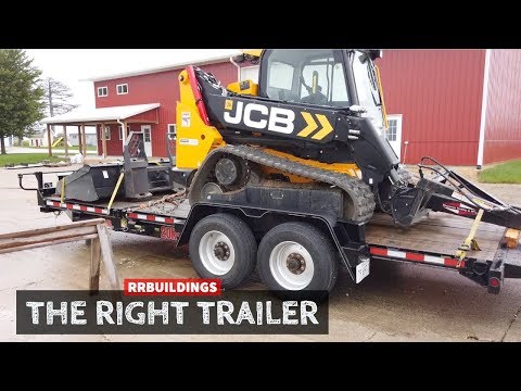 The Right Trailer to Haul Heavy Machinery