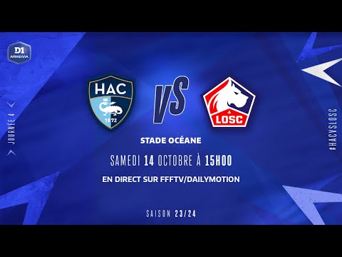 J4 I Havre AC – Lille OSC (2-2), le résumé I D1 Arkema I FFF 2023-2024