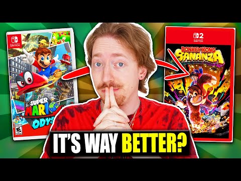 So I tried playing Mario Odyssey AFTER DK Bananza...