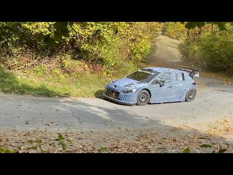 Test Hyundai i20 WRC Hybrid ‘22 Thierry Neuville