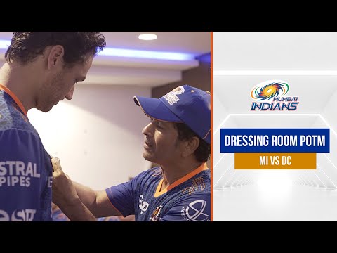 Dressing Room POTM | ड्रेसिंग रूम POTM | MI vs DC