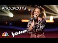 The Voice 2018 Knockout - Spensha Baker: "Broken Halos"