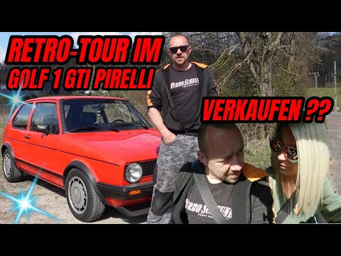 Turbo-Gockel - RETRO TOUR in a GOLF 1 GTI PIRELLI! FOR SALE??