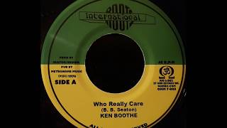 KEN BOOTHE - Who Really Care [1978]