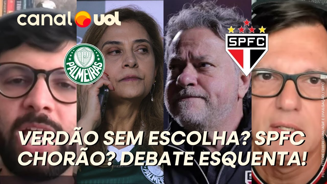 PALMEIRAS SEM ESCOLHA? CHORORÔ DO SÃO PAULO? COLUNISTAS DISCORDAM SOBRE JOGO DA SEMI DO PAULISTÃO