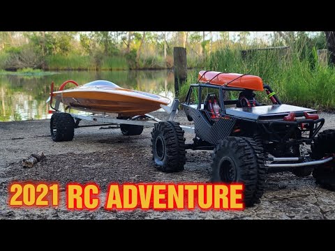 RC Boat Launch And Recovery - Axial Wraith  - Delta Force 35