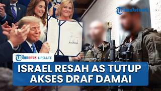 Israel Gelisah seusai Presiden Trump Disebut Tutup Akses Draf Kesepakatan Damai AS-Iran dari Zionis