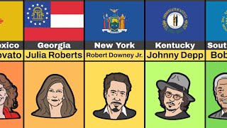Famous Celebrities From Every State