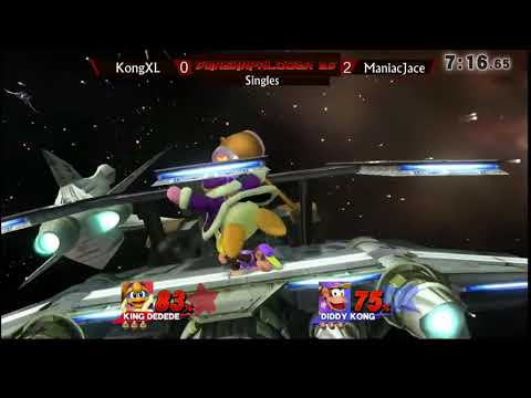 SmashaPalooza 25: Winners Finals - MaNiAcJaCe (Diddy Kong) vs KongXL (DK, King Dedede)