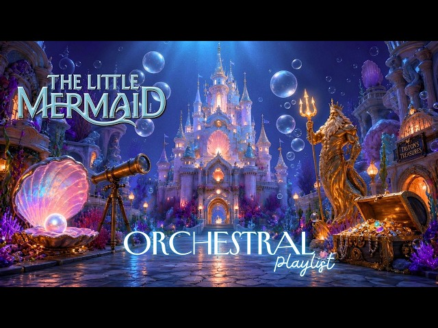 🧜‍♀️ part of your world  🐚 majestic disney orchestral for focus & healing ✨ mermaid castle ambience SDDEFAULT Thumbnail