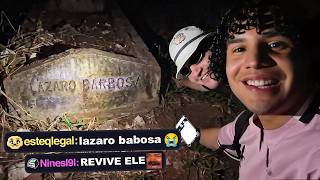 FUI NO TÚMULO DO LAZARO BARBOSA KKKKKKKKKKK