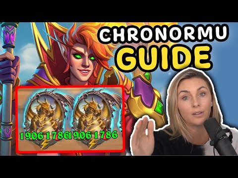 How to Build the BIGGEST CHRONORMU with VARDEN - Hearthstone Battlegrounds