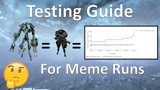 How to Test Eidolon Hunt Meme Run Builds