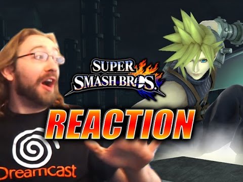 MAX REACTS: Cloud Revealed for Smash Bros