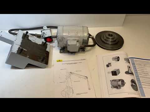 Overhead Drive Motor and Bracket for Schaublin 70 or 102