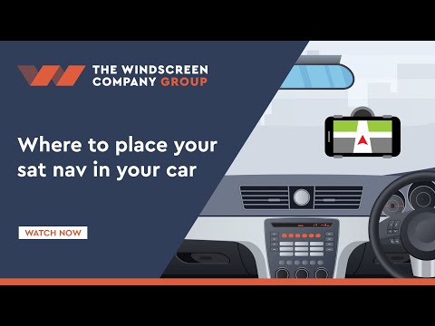 Where to Place your Sat-Nav in your Car