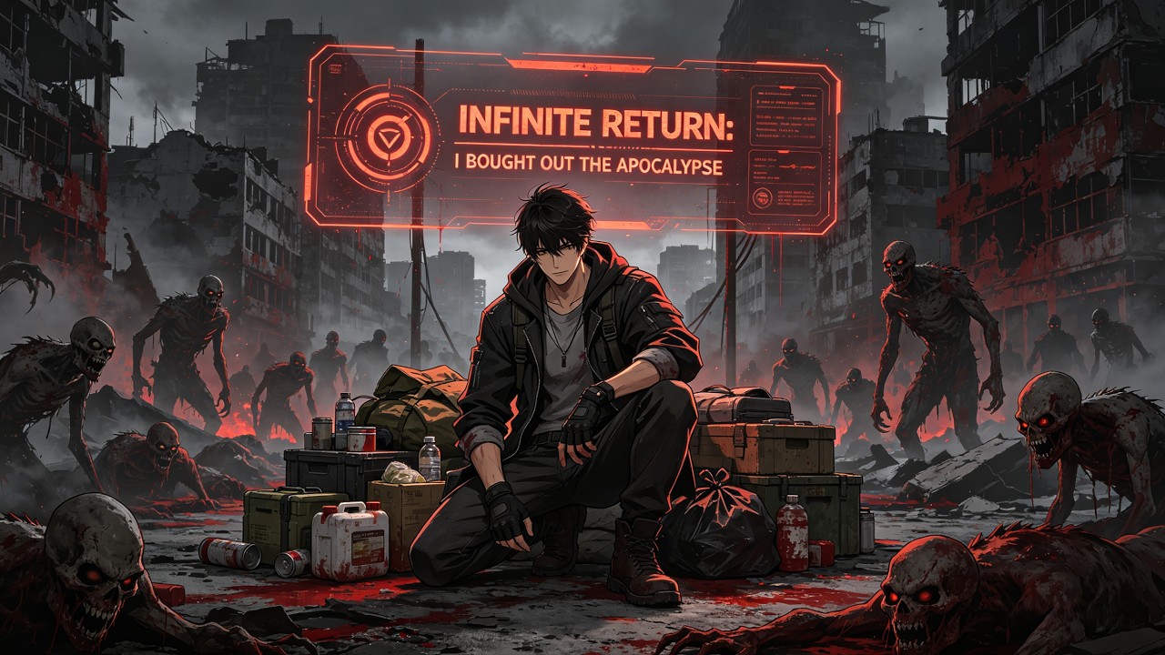 🛒💥 This Horror Apocalypse Keeps Resetting, So I Spend Nonstop to Become Unkillable!