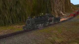 preview picture of video 'Paulz Trainz US PTR Narrow Gauge Railroad'