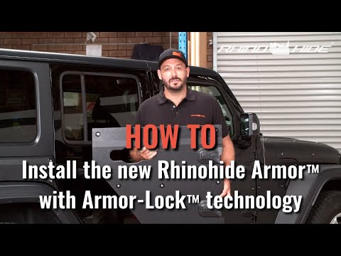 Rhinohide Armor® 4x4 Protection System with Armor-Lock® Mounting Instructions