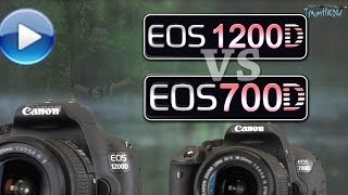 Canon EOS 1200D vs 700D - Austattungsvergleich