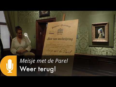 Laatste nieuws uit Leidschendam-Voorburg - Het 'Meisje met de parel' is weer te bewonderen in het Ma