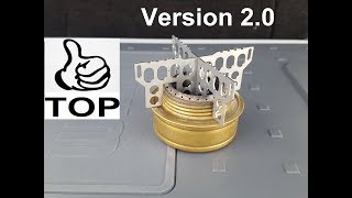 China Kocher Test + Trangia Topfkreuz v2.0 - by Speleos©