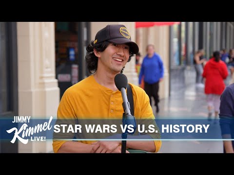 Jimmy Kimmel Asked People On The Street If They Could Name More United States Presidents Than Star Wars Characters &mdash; Here's How That Went