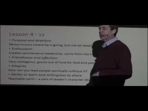 Pastoral Leadership Session 4