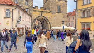 Prague Czech Republic - 4k HDR 60fps Walking Tour