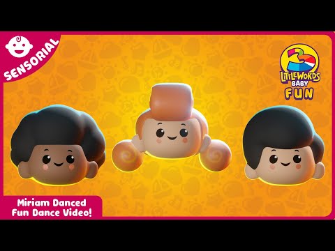 Miriam Danced - 3LittleWords Baby Fun (Sensory songs for Toddlers)