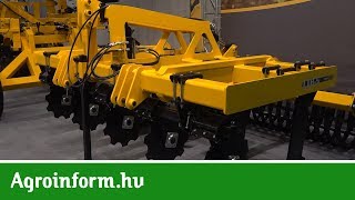 BUSA LTH-5 középmély talajlazító + szögvas spirálhenger + vágótárcsa