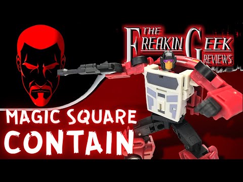 Magic Square CONTAIN (Dead End): EmGo's Transformers Reviews N' Stuff