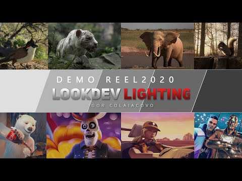 LOOKDEV - LIGHTING - REEL 2020